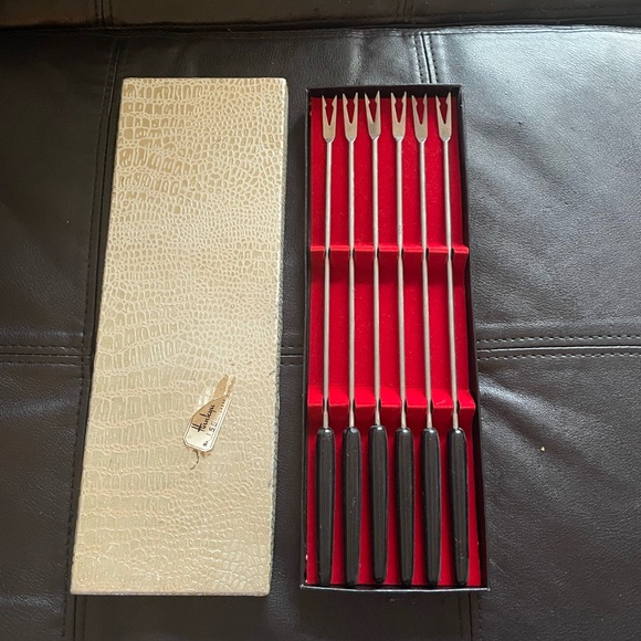 HANKYU Dining Vintage Fondue Hankyu Mid Century Fondue Fork Set